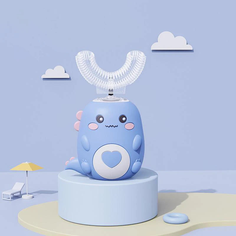 Brosse à dents électrique pour enfant en forme de U